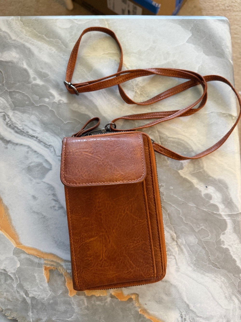 Leather Phone and Wallet Combo